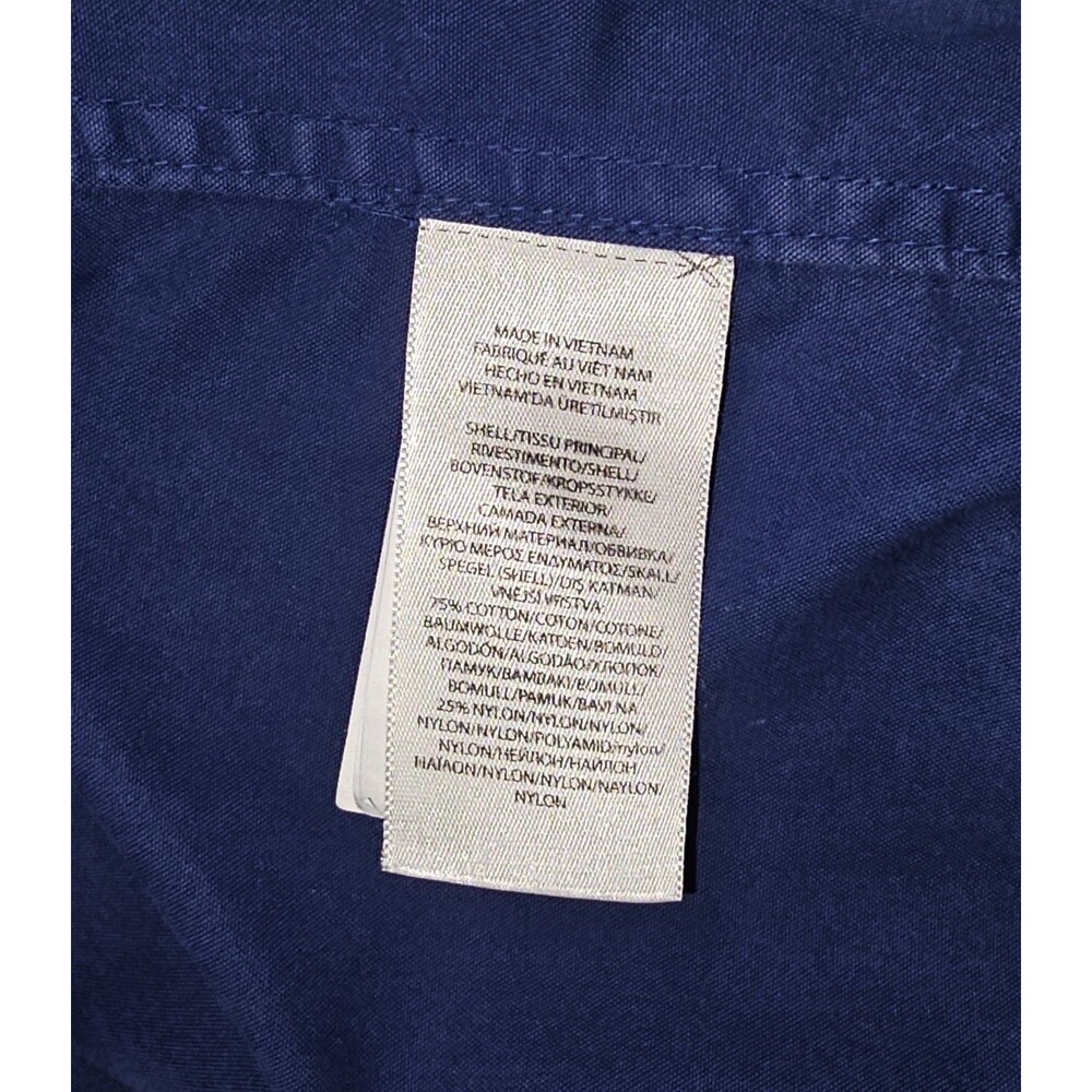 Polo Ralph Lauren Blue Hooded Windbreaker Jacket Mens Small Full Zip Lightweight - Picture 5 of 6